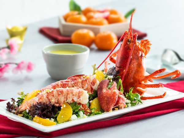 Lobster Salad with Lemon Vinaigrette